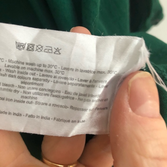 Compania Fantastica Tunic Dress, emerald Green - Picture 6 of 6